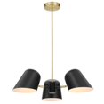 thumbnail image 1 of Lámpara Modway EEI-5301-BLK de 65 cm, 3 luces, color negro, 1 of 9