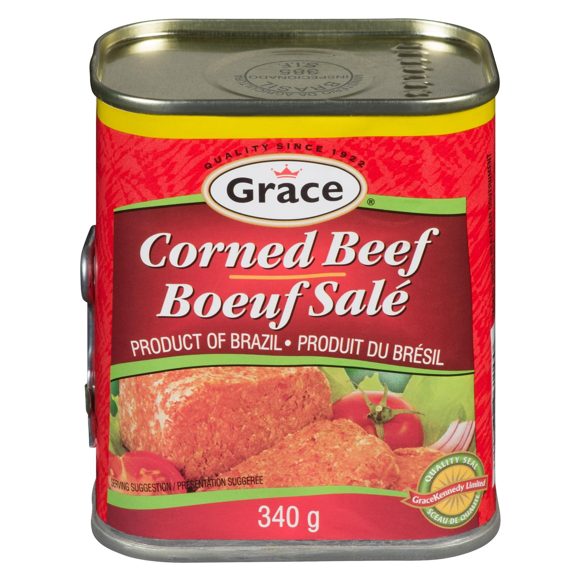 Grace Corned Beef, 340g Can