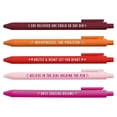 thumbnail image 2 of Dvkptbk Signature Pen Colorful Girl Ballpoint Pens Female Power Theme Copywriting Pen Office Supplies, 2 of 9