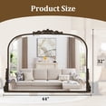 thumbnail image 3 of YVANLA 32"x44" Vanity Bathroom Mirror Decor Wall Mirror, Antique Bronze, 3 of 7