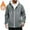 Gray#04, variant on Fleece Hoodies for Men Oversized Zip Up Winter Fleece Lined Hooded Sweatshirts Mens Casual Solid Thick Fleece Long Sleeve Zipper Hooded Cardigan Sweatshirts Sports Full Zip Hooded Sweatshirts