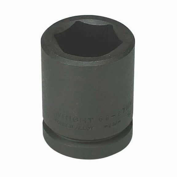 Wright Tool 3/4 in Drive, 36mm Size, 6 pt, Metric Socket, 6 Points 68-36MM