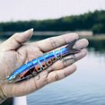thumbnail image 3 of Cheers.US 3Pcs Generic Fishing Lures Bionic Swimming Lure Segmented Multi Jointed Slow Sinking Freshwater Saltwater Bass, 3 of 7