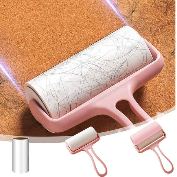 Papel de Repuesto para Rodillo Quitapelusas de Pelo de Mascota | Removedor de Pelusa con Adhesivo Fuerte | Rodillo Fácil de Despegar para Ropa, Sábanas, Sofás, Alfombras | 60 Hojas | Compacto y