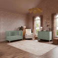 thumbnail image 3 of daVinci Sammy Scallop 4 in 1 Convertible Crib, Light Sage, 3 of 8
