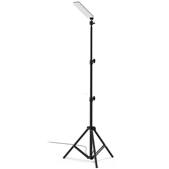 LITOM 1680LM Portable Camping Light - Super Bright Led Work Light, 6ft Telescoping Metal Tripod, Outdoor Lamps with USB Powered IP65 Waterproof, 84 Leds for Outdoor Grill/Fishing/Party