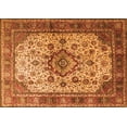 thumbnail image 1 of Ahgly Company Indoor Rectangle Persian Orange Traditional Area Rugs, 5' x 7', 1 of 1