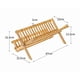 thumbnail image 2 of Escurreplatos plegable de bambú - Soporte para platos, escurridor de tazas y colador para platos, cuencos y tazas, 2 of 5
