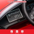 thumbnail image 4 of M optimized 12V Kids Ride on Car, Battery Powered Car Electric Sports Car Toy with Remote Control, Visual Dashboard, LED Lights, Music, Gifts for Boys Girls 3+ Years, 4 of 7