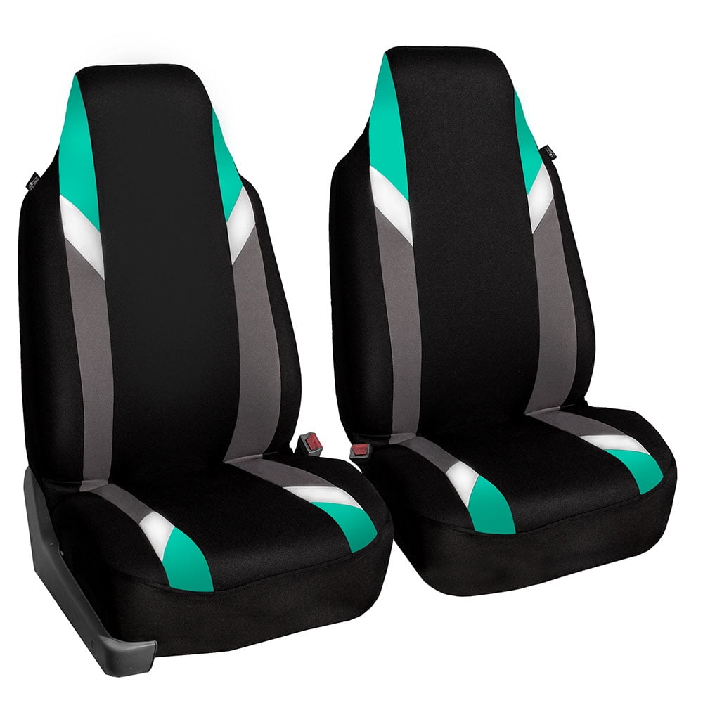 FH GROUP Premium Modernistic Full Set Car Seat Covers, Mint
