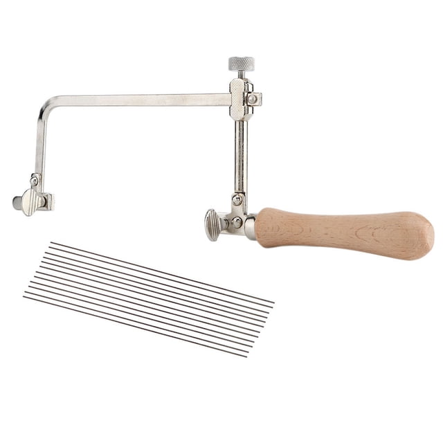 Sierra de Acero para Carpintería de Bricolaje Fabricación de Herramientas de Joyería Equipo de Madera de Corte Herramienta de Joyería con de Madera ANGGREK Otros
