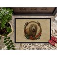 thumbnail image 4 of Komondor Christmas Flowers Doormat 36 in x 24 in, 4 of 6