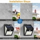 thumbnail image 5 of Solar Powered Outdoor Light, Motion Sensor Solar Outdoor Light, 3 Modes [2 Pack 144 LEDs] Waterproof Wireless Solar Outdoor, 5 of 5