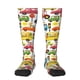 thumbnail image 1 of Fotbe Transports with Animals Calcetas Divertidas Estampadas para Hombre y Mujer, Calcetas de Algodón hasta la Rodilla para Caminar, Correr, Enfermería y Embarazo, 1 of 6