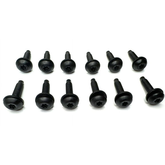 12 ea 07-19 Jeep Wrangler JK / 8mm Thread / Extra Long Torx Screws for Pillar and Door Add Ons.
