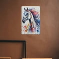 thumbnail image 5 of JEUXUS Painting 8*12in Horses Watercolor Splashs Artistic 8x12in, 5 of 7