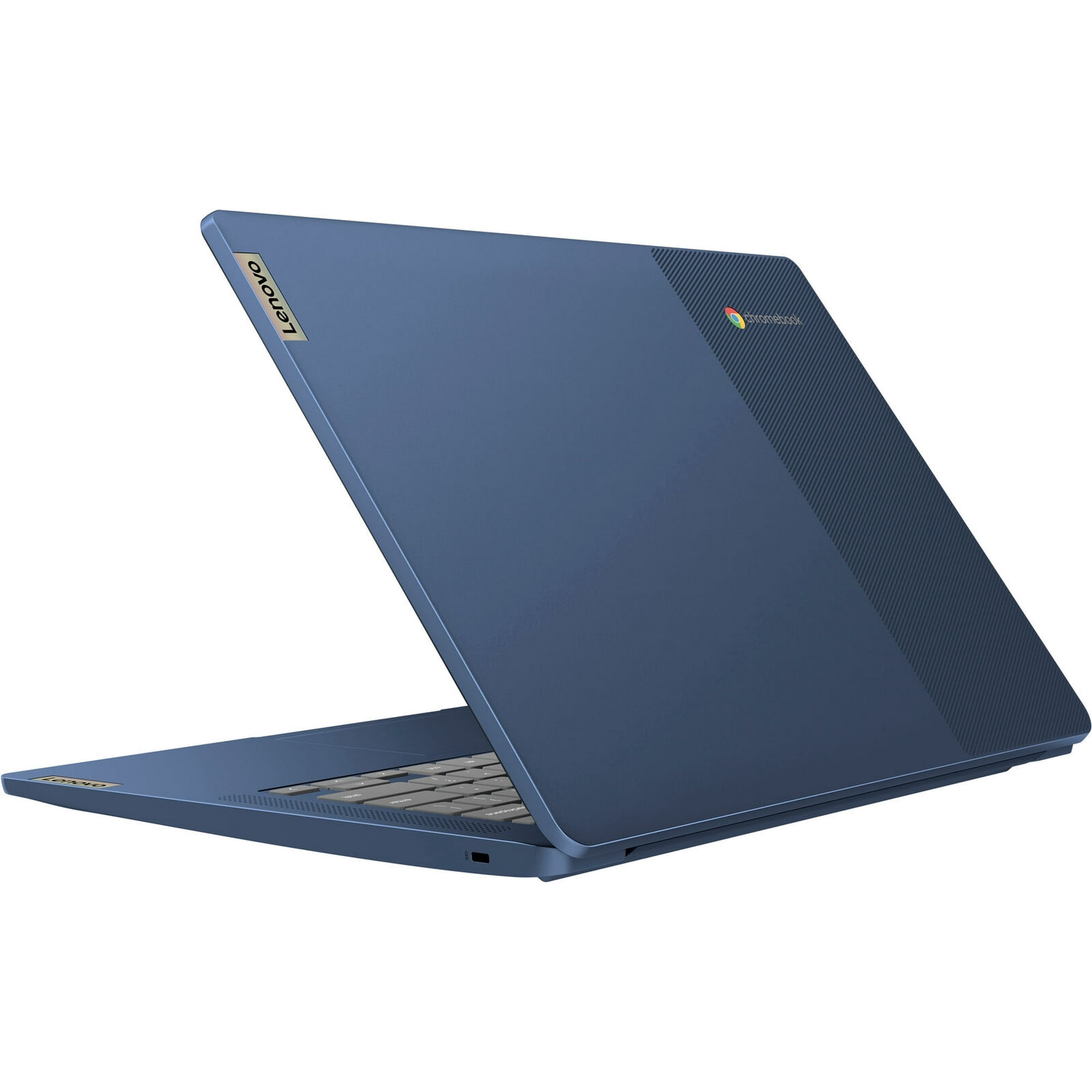 Lenovo - Slim 3 Chromebook 14" FHD Touch-Screen Laptop - MediaTek Kompanio 520 - 4GB Memory - 64GB eMMC - Abyss Blue