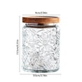 thumbnail image 2 of Sealed Glass Storage Jar Airtight Clear Canister for Kitchen Grains Coffee Candy, 2 of 5