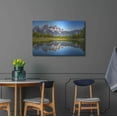thumbnail image 4 of Luxe Metal Art 'Ripples in the Tetons - Grand Teton National Park' by Darren White, Metal Wall Art, 36"x24", 4 of 9