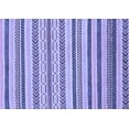 thumbnail image 1 of Ahgly Company Machine Washable Indoor Rectangle Abstract Blue Modern Area Rugs, 2' x 3', 1 of 4