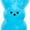 Blue, variant on Peeps 15" Plush Bunny Blue