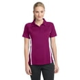 thumbnail image 1 of Sport-Tek Women's 100 Percent Polyester Micro-Mesh Colorblock Polo - LST685, 1 of 1