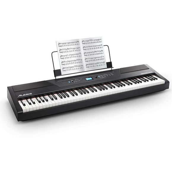 Piano Digital Alesis Recital PRO 88 Teclas Negro