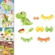 thumbnail image 4 of Kit de herramientas para modelar arcilla, juguete interactivo para padres e hijos, arcilla para modelar tiranosaurio, 4 of 9