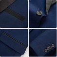 thumbnail image 4 of Mens 3 Piece Suit Shawl Lapel One Button Tuxedo Premium Dinner Jacket Vest Pants Set, 4 of 5