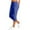 Blue, variant on Women's Pants Casual Capris for High Waist Stretch Leggings Slim Fitting Yoga Athletic Exercise Workout Capris 01 Trousers