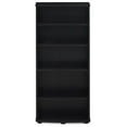 thumbnail image 6 of SONGMY Jaya 4-Tier Multimedia Storage Tower, Espresso, 6 of 7