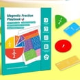 thumbnail image 3 of Educational Math Learning Toy Interactive Fraction Puzzle Game Manual for Kids Children's Development Aid, 3 of 6