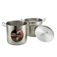 thumbnail image 2 of Winco SSDB-12 10 1/4" Stainless Steel Double Boiler w/ 12 qt Capacity, 2 of 2