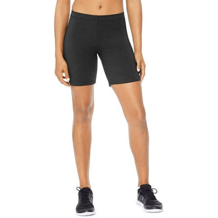 hanes cotton bike shorts