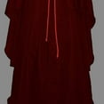 thumbnail image 2 of Costume Maxi à Manches Longues pour Femmes, Col Rond, Ceinture d'Halloween, Costume de Cosplay d'Halloween, 2 of 5