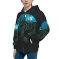 thumbnail image 2 of Wings Of Fire Teenager Zip-Up Hoodie Print Hooded Sweatshirt Soft & Elastic Sweater Outerwear For Daily Wear Medium, 2 of 8