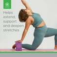 thumbnail image 3 of Gaiam Printed Fashion Yoga Block, Made from Sturdy Foam, Pink, 3 of 7