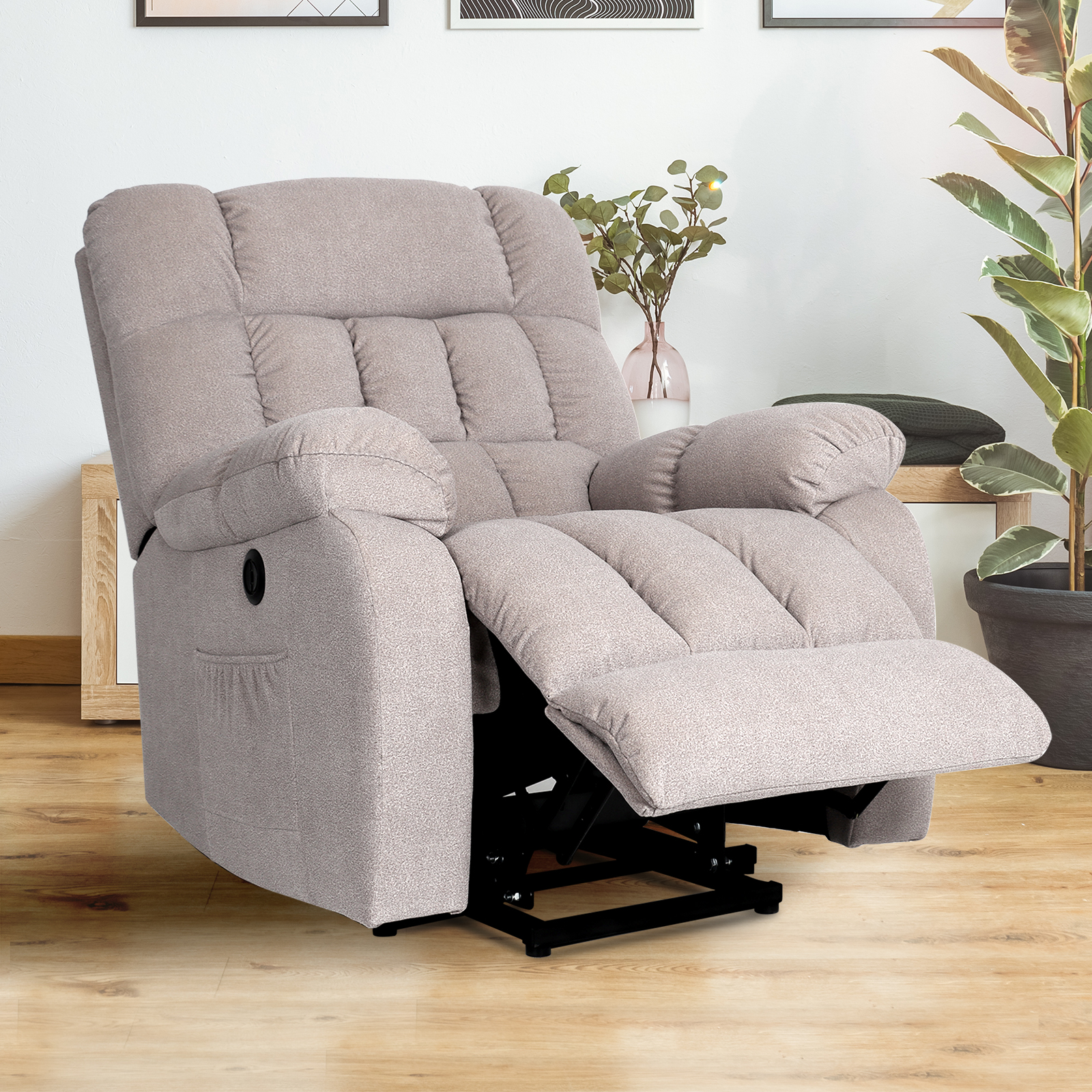 July's Song Power Lift Recliner Chair For Elderly, Oversized Heavy Duty