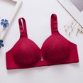thumbnail image 3 of Muxika Women's Wireless Bra Push Up Full Cup Bras for Women, Comfortable Wire Free Shaping Everyday Bra with Adjustable Straps, 3 of 6