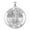 Silver, variant on PicturesOnGold.com Saint Patrick Religious Necklace Pendants Adult-3/4in Size Nickel Sterling Silver