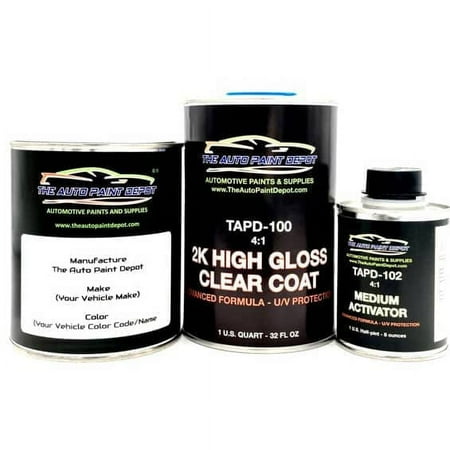 Auto Paint Depot Touch Up Paint for Mercury All Other Models Cougar-Competition Green Z (1971) (All Years All Models) One Quart with Clear Coat