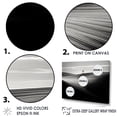 thumbnail image 3 of Designart "Monochrome Meadow Horizon III" Meadow Floater Framed Canvas Wall Art, 3 of 5