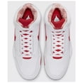 thumbnail image 2 of NIKE; Basketball Air Flight Lite Mid Shoes, White & Red, 12.5, 2 of 6