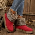 thumbnail image 2 of JUSLIO Womens Boots,Ankle Boots Comfort Round Toe Solid Color Fashion Casual Lightweight Boots Plus Size Boots, 2 of 9