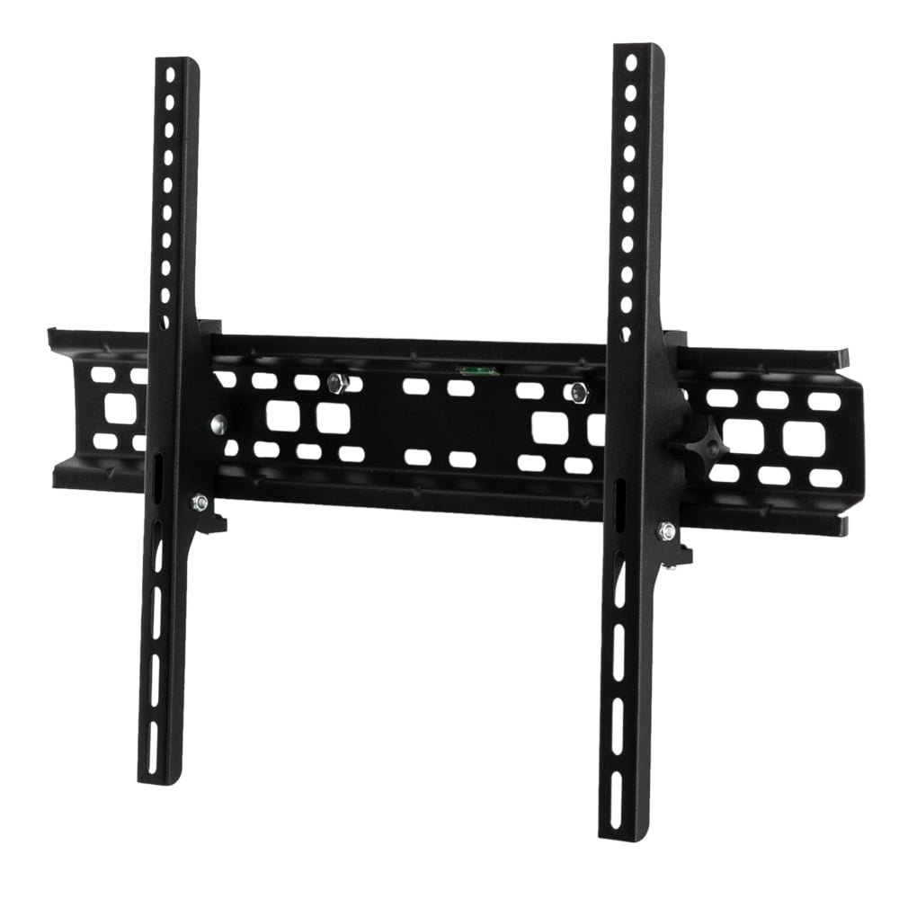 Universal TV Wall Mount Bracket for 32 to 70 Inch TVs Up to 110 lbs Full Motion Tilt Adjustable 5 to 20 Degrees Low Profile Fixed Mount  for Living Room Bedroom Gaming Setup Space Saving Easy Install