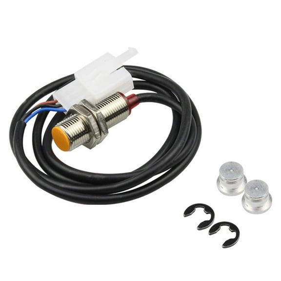 Tekuisi Digital Speedometer Odometer Speed Sensor Cable and Magnet for ATV Motorcycle