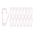 thumbnail image 1 of Uxcell 30pcs Alfileres de Seguridad 63mm Pintura al Horno Gran Alfiler de Seguridad para Ropa, Rosa, 1 of 6