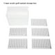 thumbnail image 4 of Guardurnaity Extensión de pestañas postizas, caja de almacenamiento, caja de pestañas, tocador de viaje portátil, soporte organizador, bandeja Pestañas postizas Rosa roja, 4 of 6