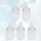 thumbnail image 2 of 5 botellas de gel de ducha de 350 ml, útiles para artículos de aseo, rellenables, para champú y líquido, para el baño (blancas)., 2 of 6