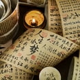 thumbnail image 4 of 1roll Chinese Calligraphy Washi Paper Vintage Masking Tape For DIY Decorative Paper Craft Scrapbook Sticker, 4 of 4